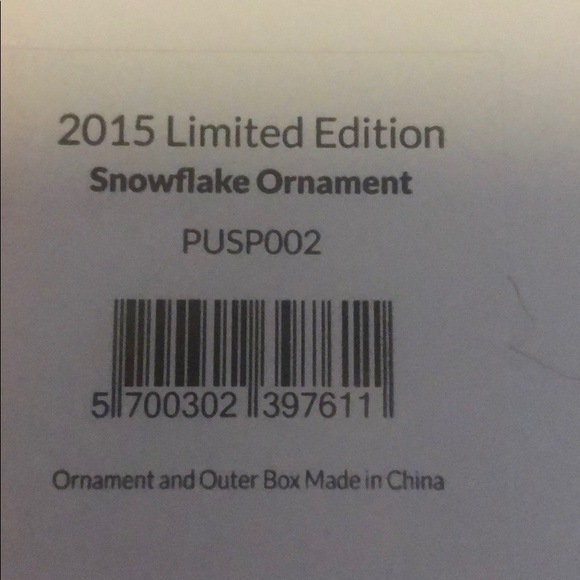 Pandora 2015 limited edition Snowflake - Picture 6 of 6